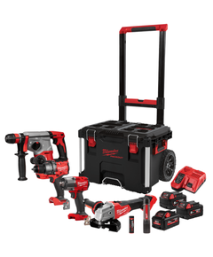 Набор аккумуляторных инструментов Milwaukee M18FPP4D-555T, фото  | SNABZHENIE.com.ua