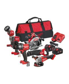 Набор инструментов Milwaukee M18FPP6F3-502B, 6 предметов, аккумуляторный, фото  | SNABZHENIE.com.ua