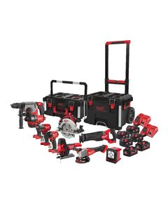 Набор аккумуляторных инструментов MILWAUKEE M18 FPP9A-555T FUEL 5 в 1, фото  | SNABZHENIE.com.ua