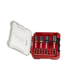 Набор магнитных головок 1/4 Shockwave (4 шт) MILWAUKEE 4932492445, фото  | SNABZHENIE.com.ua