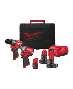 Набор аккумуляторных инструментов Milwaukee M12 FPP2H2-423X, фото  | SNABZHENIE.com.ua