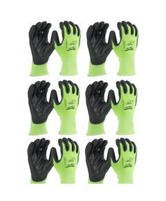 Перчатки Hi-Vis XXL/10, рівень порізостійкості 1, 12 пар у упаковці, фото  | SNABZHENIE.com.ua