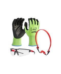 Комплект СИЗ Milwaukee PPE Kit 1 G.9/L - комфорт и защита, фото  | SNABZHENIE.com.ua