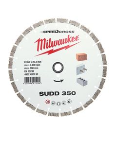 Алмазный диск SPEEDCROSS SUDD 350 мм для бетона и камня MILWAUKEE, фото  | SNABZHENIE.com.ua