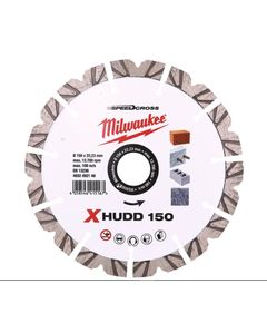 Алмазный диск MILWAUKEE SPEEDCROSS XHUDD 150 мм для бетона и керамогранита, фото  | SNABZHENIE.com.ua