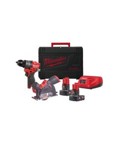 Набір акумуляторних інструментів MILWAUKEE M12FPP2G2-402X 2 шт., фото  | SNABZHENIE.com.ua