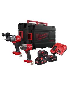 Набор аккумуляторных инструментов MILWAUKEE M18 FPP2AD2-553X, фото  | SNABZHENIE.com.ua