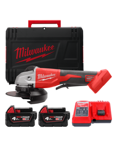 Аккумуляторная угловая шлифмашина 125 мм MILWAUKEE M18 BLSAG125XPD-402X, фото  | SNABZHENIE.com.ua