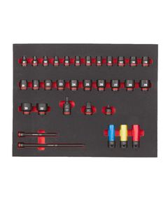 Набор ударных торцевых головок 1/2" 32 ед. MILWAUKEE 4932493392, фото  | SNABZHENIE.com.ua