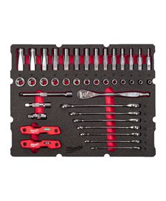 Набор торцевых головок 3/8 55 ед. PACKOUT MILWAUKEE 4932493640, фото  | SNABZHENIE.com.ua