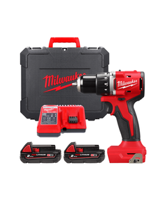 Акумуляторна дрель-шуруповерт безщіткова MILWAUKEE M18 BLDDRC-202C, 61 Нм, фото  | SNABZHENIE.com.ua
