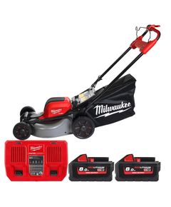 Газонокосилка аккумуляторная самоходная 46 см MILWAUKEE M18 F2LM46-802, фото  | SNABZHENIE.com.ua