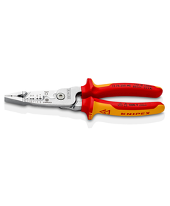 Многофункциональные клещи KNIPEX 13 76 200 ME для электромонтажных работ, фото  | SNABZHENIE.com.ua