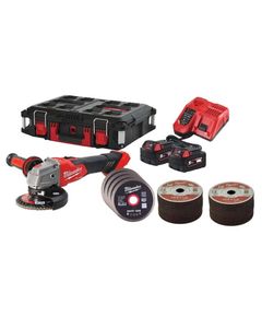 Аккумуляторная угловая шлифмашина FUEL 125 мм M18 FSAG125XB100P-502P, фото  | SNABZHENIE.com.ua