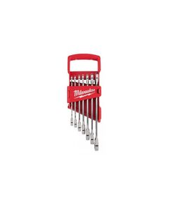 Набор гаечных ключей дюймовых Milwaukee 7 шт. с трещоткой, фото  | SNABZHENIE.com.ua
