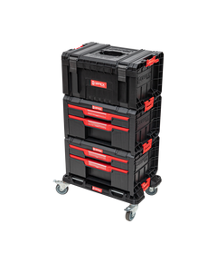 Набір ящиків QBRICK SYSTEM PRO SET2, мобільний шафка 525x345x885 мм, фото  | SNABZHENIE.com.ua