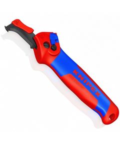 Двофункционный нож KNIPEX 16 50 145 SB с пяткой, 145 мм, фото  | SNABZHENIE.com.ua