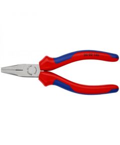 Плоскогубцы KNIPEX 20 02 140 SB с гладкими губками, 140 мм, фото  | SNABZHENIE.com.ua
