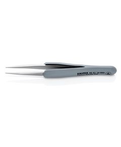 Пінцет KNIPEX 92 21 10 ESD, 123 мм, антистатичний для прецизійних робіт, фото  | SNABZHENIE.com.ua