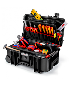 Валіза для інструментів KNIPEX Robust26 Elektro 00 21 33 E, укомплектована, фото  | SNABZHENIE.com.ua