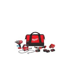 Набор аккумуляторных инструментов MILWAUKEE M18 FPP3AK-523B, фото  | SNABZHENIE.com.ua