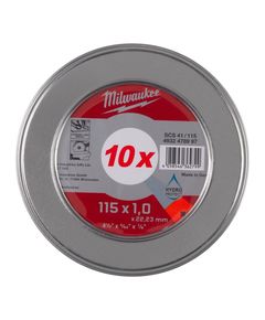 Отрезной диск SCS 41/115x1 PRO+ (10 шт) в металлическом боксе, фото  | SNABZHENIE.com.ua