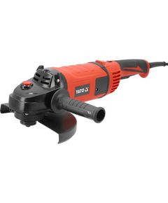 Шлифмашина YATO 230V Ø230 мм, 2600 Вт, регулировка 2800-6500 об/мин, фото  | SNABZHENIE.com.ua