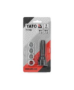 Мітчики для ремонту свечей YATO M14x1,25 и M16x1,25, 5 шт., фото  | SNABZHENIE.com.ua