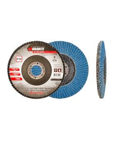 Шлифовальный диск конусный GRANITE ZIRCONIA Т29 125x22 мм зерно 40, фото  | SNABZHENIE.com.ua