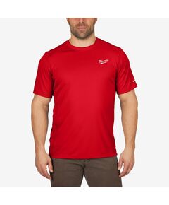 Футболка MILWAUKEE WWSS, дышащая, красная, короткий рукав, XXL, фото  | SNABZHENIE.com.ua