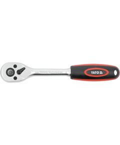 Тріщотка YATO 3/8 210 мм, 90 зубців, фото  | SNABZHENIE.com.ua