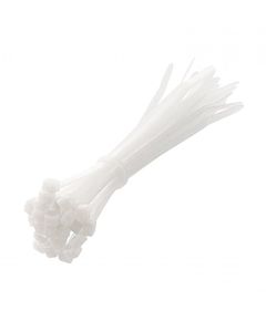 Нейлоновые стяжки 3,6x140 мм, 25 шт., белые, фото  | SNABZHENIE.com.ua