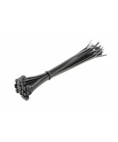 Нейлоновые стяжки 4,8x200 мм, 25 шт., черные, фото  | SNABZHENIE.com.ua