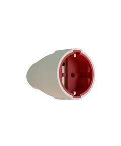 Гнездо электросетевое VIROK усиленное с заземлением 09V008, фото  | SNABZHENIE.com.ua