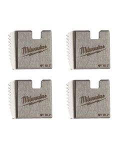 Плашки MILWAUKEE FPTD 2 NPT HS (4шт) для резьбонарезного инструмента M18, фото  | SNABZHENIE.com.ua