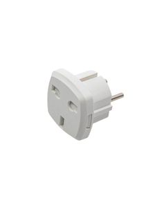 Вилка-перехідник електромережева британського стандарту ТМ VIROK 10А/250V, фото  | SNABZHENIE.com.ua