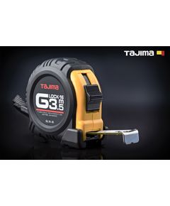 Рулетка TAJIMA G LOCK GL16-35 3,5м х 16мм ударопрочная, фото  | SNABZHENIE.com.ua