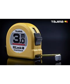 Рулетка строительная TAJIMA HI LOCK 3м х 16мм, фото  | SNABZHENIE.com.ua