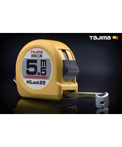 Рулетка будівельна 5,5м х 25мм TAJIMA (Японія) HI LOCK L25-55, фото  | SNABZHENIE.com.ua