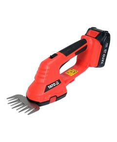 Аккумуляторные ножницы YATO Li-Ion 18В, лезвия 20см для живой изгороди и травы, фото  | SNABZHENIE.com.ua