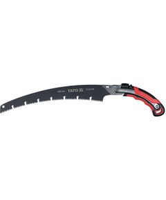 Складна ножівка для гілок YATO, лезо 350 мм, 7 зубів, з кобурою, фото  | SNABZHENIE.com.ua