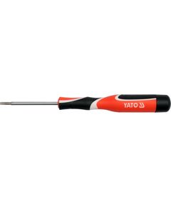 Викрутка плоска прецизійна YATO: шліц SL3 x 100 мм, фото  | SNABZHENIE.com.ua