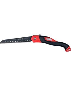Складана ножівка для гілок YATO; лезо l= 210 мм, 9 зубів/1, t= 1.2 мм [12/48], фото  | SNABZHENIE.com.ua