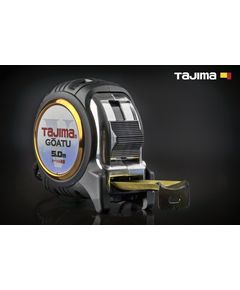 Рулетка TAJIMA GOATU G LOCK 5м х 25мм, ударопрочная, Япония, фото  | SNABZHENIE.com.ua