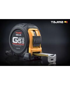 Рулетка TAJIMA G LOCK GL25-55, 5,5м х 25мм, ударопрочная, фото  | SNABZHENIE.com.ua