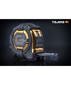 Рулетка строительная TAJIMA 7,5м х 25мм G3 LOCK ударопрочная, фото  | SNABZHENIE.com.ua