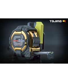 Рулетка TAJIMA G3 LOCK 5,5м х 25мм ударопрочная с держателем на пояс, фото  | SNABZHENIE.com.ua