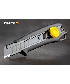Ніж будівельний 18 мм TAJIMA (Японія) DC-L561BBL винтовий фіксатор, фото  | SNABZHENIE.com.ua