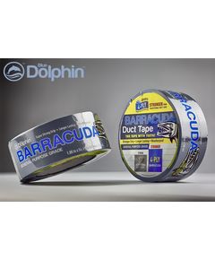 Універсальна стрічка (скотч) 48мм х 50м Blue Dolphin BARRACUDA сірий, фото  | SNABZHENIE.com.ua