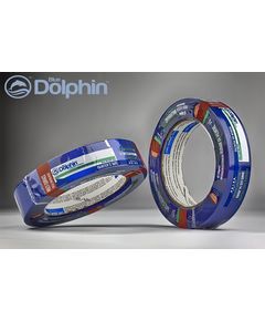 Малярська стрічка 25мм х 50м Blue Dolphin Special Blue синя, фото  | SNABZHENIE.com.ua